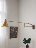 Applique Murale Télescopique Nordique Vintage Élégante Chambre