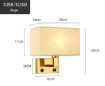 Applique Murale Usb Avec Interrupteur Identique À La Photo 10 / Blanc Chaud (2700-3500K) | 6-10W