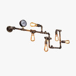 Applique Murale Vintage Éclat Steampunk Métal Chambre