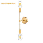 Applique Murale Vintage Élégante Rétro Lumière Or St64 Chambre