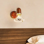 Applique Murale Vintage En Bois Chaleureux Et Authentique Chambre