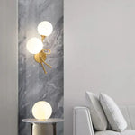 Applique Post-Moderne Design Élégant Verre Lumineux. Murale Chambre