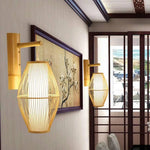 Applique Suspendue En Bambou Zen Japonaise Murale Chambre