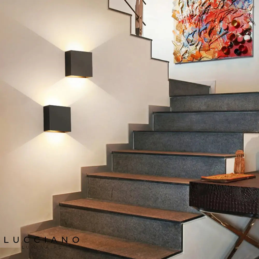 Appliques Murales en Aluminium pour Escalier