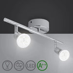 Barre Spots Led Chrome Plafonnier Luminaire Chambre