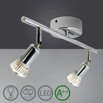 Barre Spots Led Chrome Plafonnier Luminaire Chambre