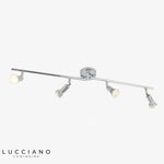 Barre Spots Led Chrome Plafonnier Luminaire Chambre