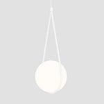 Boule Suspendue Design Luminaire Blanc Chambre