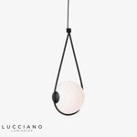 Boule Suspendue Design Luminaire Noir Chambre