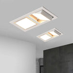 Carré Aluminium Led Spot Style Luminaire Chambre