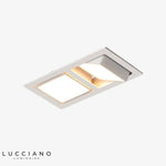 Carré Aluminium Led Spot Style Luminaire Chambre