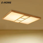 Carré Led En Bois Design Luminaire Cuivre