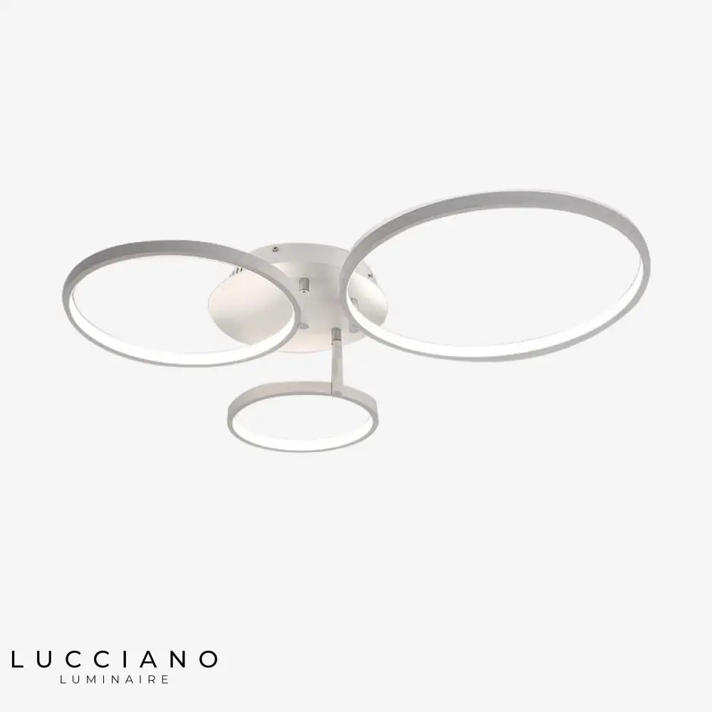 Cercle Blanc Plafonnier Design Luminaire Chambre