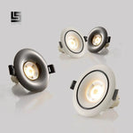 Cercle Led Encastré Moderne Luminaire Chambre