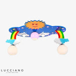 Ciel Arc-En-Ciel Balançoire Plafonnier Enfant Luminaire Chambre