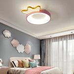 Couronne Led Plafonnier Enfant Coloré Luminaire Chambre