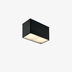 Cube Design Led En Aluminium Beal Noir / 2 X 12W Chaude - Dimmable Luminaire Chambre