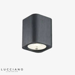 Cube Led Design En Métal Coloré Noir Luminaire Chambre