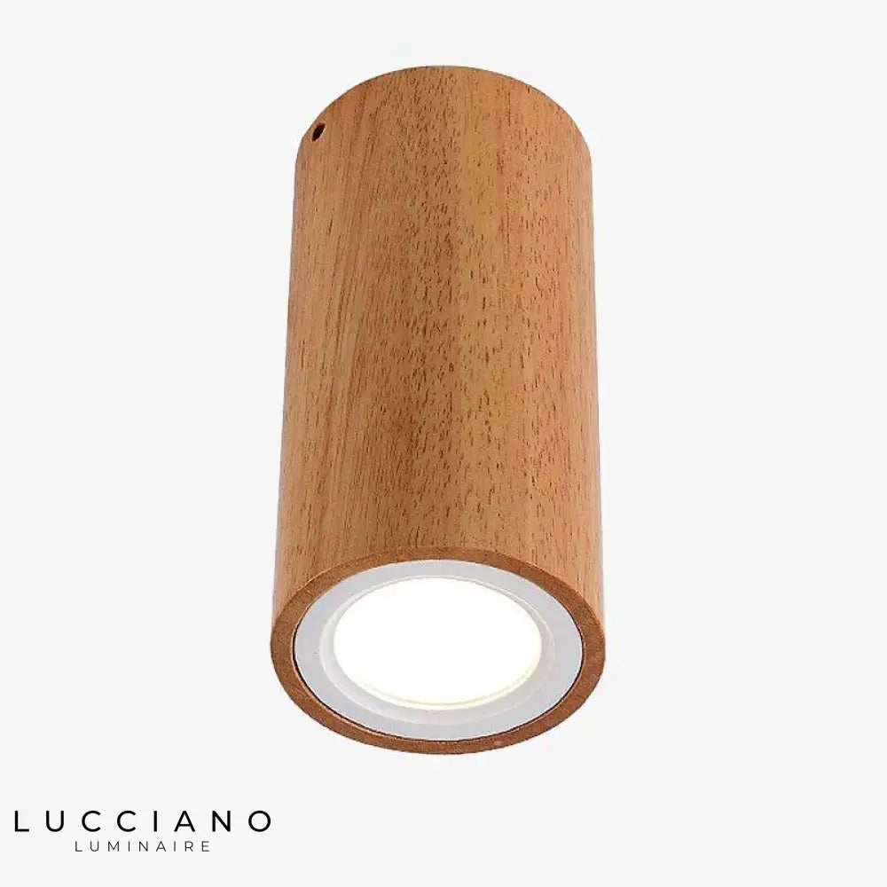 Cube Led Moderne En Bois Loft Luminaire Chambre