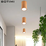 Cube Led Moderne En Bois Loft Luminaire Chambre