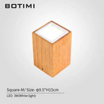 Cube Led Moderne En Bois Loft / M Froide Luminaire Chambre