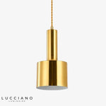 Design De Suspension Dorée Européenne Luminaire Chambre