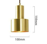 Design De Suspension Dorée Européenne Luminaire Chambre