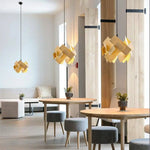 Design De Suspension Multicolore Stack Luminaire Chambre