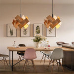 Design De Suspension Multicolore Stack Luminaire Chambre