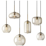 Design Industriel En Suspension Led Ambrée Luminaire Chambre