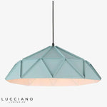 Design Industriel: Suspension Led En Métal Luminaire Chambre