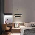 Design Led Cercle Ouvert Suspendu Luminaire Chambre