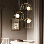 Design Suspension Avec Abat-Jour Ajouré Ohio Luminaire Chambre