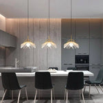 Design Suspension Led Branchage Métal Luminaire Chambre