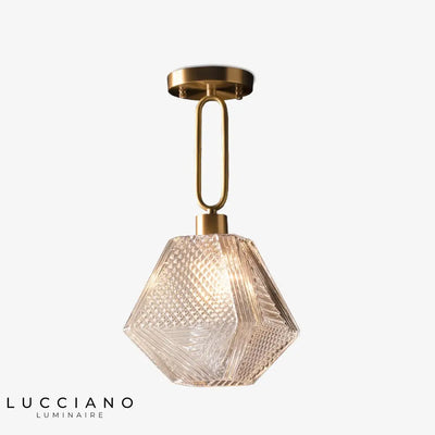 Doolin Retro Glass Ceiling Light