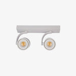 Double Conique Led Moderne Rotatif Chaude / 2X12W - Dimmable Blanc Luminaire Chambre