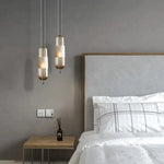 Favia Led Suspension Verre Design Luminaire Chambre