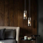 Favia Led Suspension Verre Design Luminaire Chambre