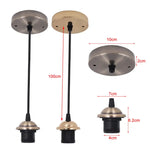 FIXATION DE LAMPE SUSPENDUE VINTAGE