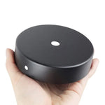 FIXATION DE PLAFOND NOIRE EN FER POUR PLAFONNIER SUSPENDU