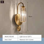 Fkl Moderne Lampe Design Élégant Luxe E / Lumière Chaude Applique Murale Chambre