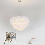 Fleur Lumineuse Led Suspension Blanche Luminaire Chambre