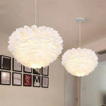 Fleur Lumineuse Led Suspension Blanche Luminaire Chambre