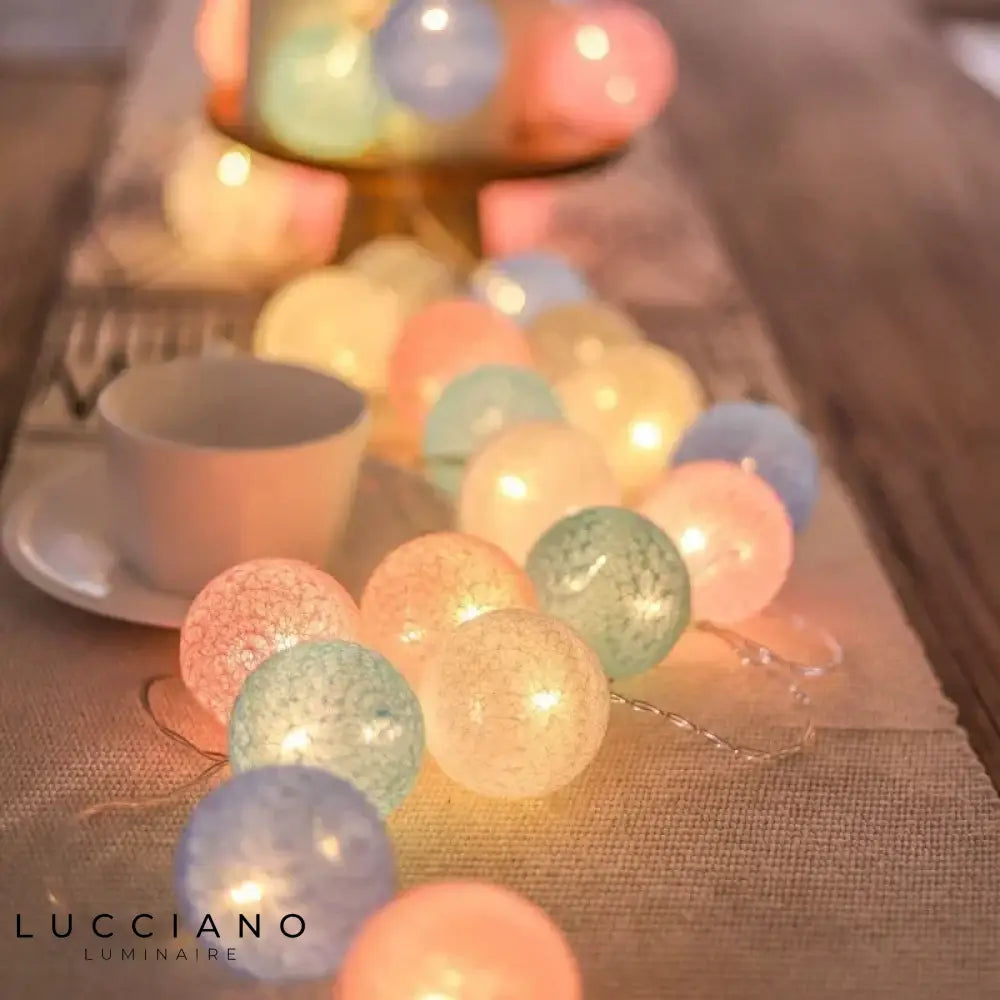 Guirlande lumineuse LED pour anniversaire