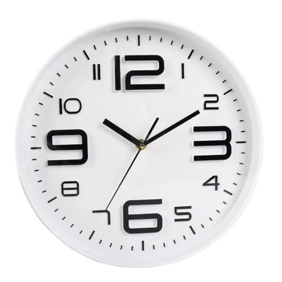 Horloge Murale Design Chiffres Colorés A Luminaire Doré