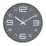 Horloge Murale Design Chiffres Colorés F Luminaire Doré