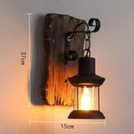 Industriel Vintage Led Cage Applique Murale Murale Chambre