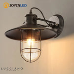 Industriel Vintage Led Cage Applique Murale Murale Chambre