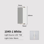 Joollysun Led Outdoor Wall Light Waterproof Lamp 1 Faisceau - Blanc Applique Murale Chambre