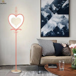 Lampadaire Coeur Rose Cadeau Luminaire Chambre